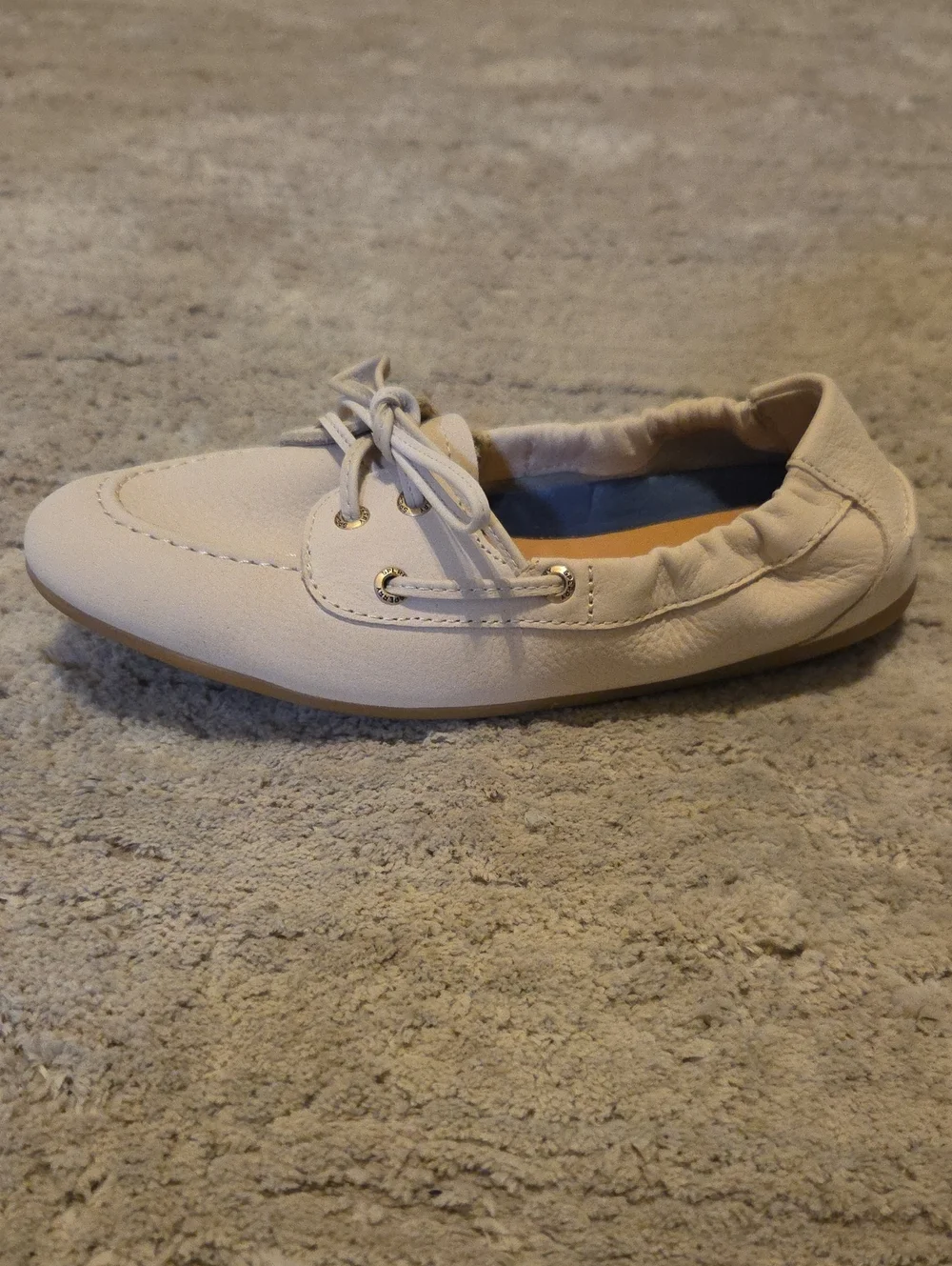 Sperry Women's Cream Slip-On Loafer